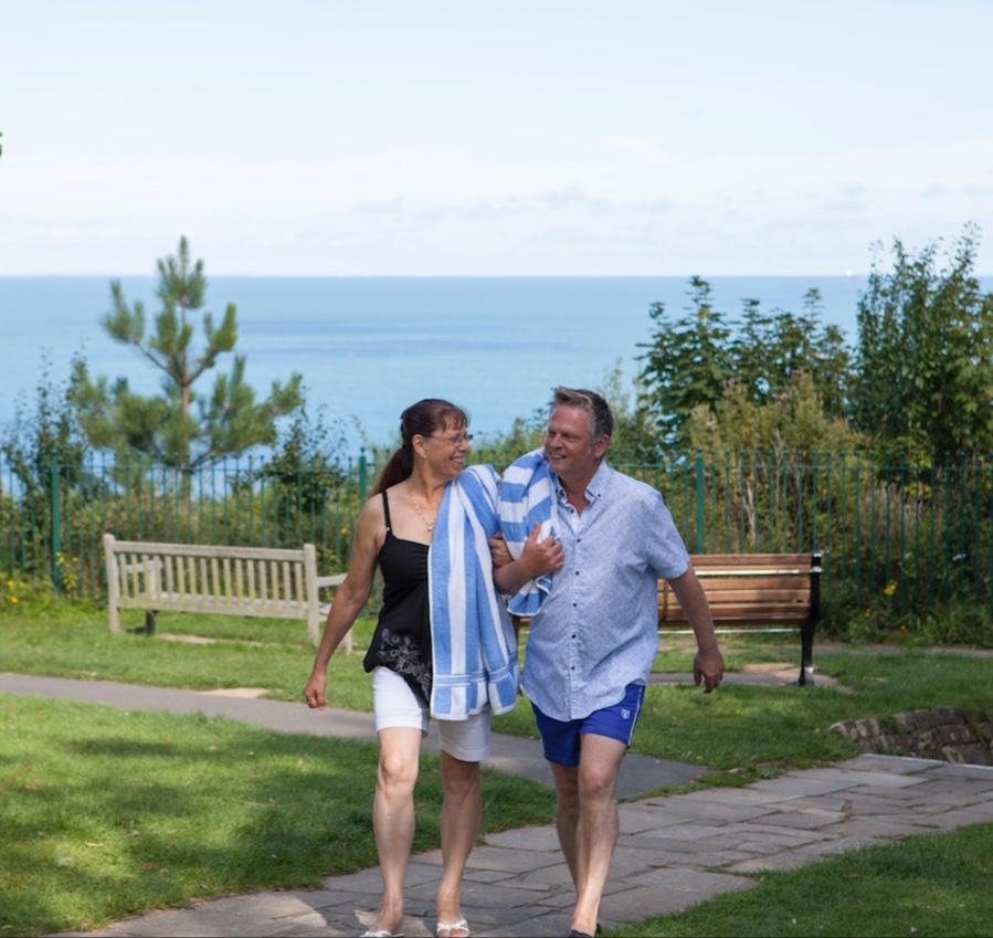 Direct Beach Access from Luccombe Manor Country House Hotel, Isle of Wight