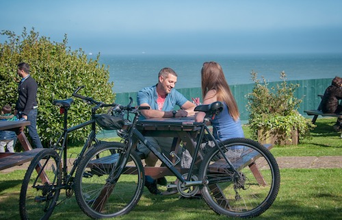 Out on the bikes
