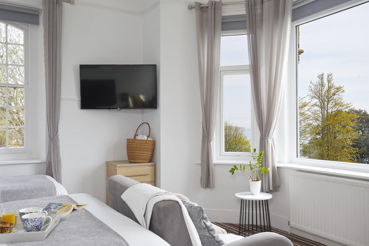 Sea View Room at Luccombe Manor