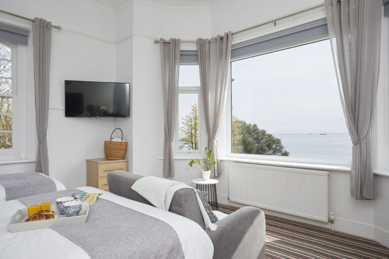 Sea View at Luccombe Manor