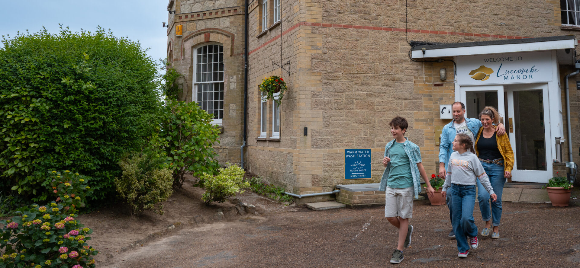 Family Holidays, Luccombe Manor Country House Hotel, Shanklin, Isle of Wight